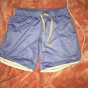 my blue nike shorts
